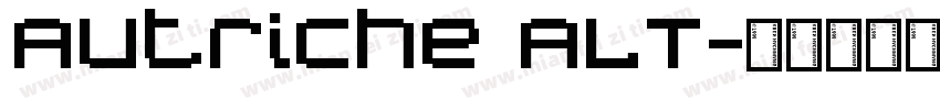 Autriche ALT字体转换